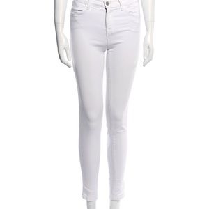 J Brand white skinny jean